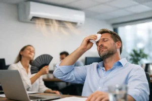 Why Is My Office Too Hot? Causes and Fixes